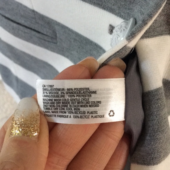 Gap comfy striped blazer - Picture 3 of 5